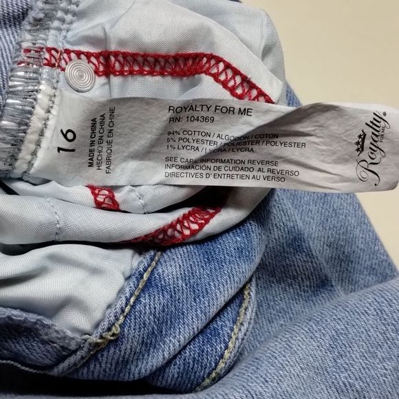 Royalty For Me High Rise Distressed Skinny Jeans - Picture 11 of 12